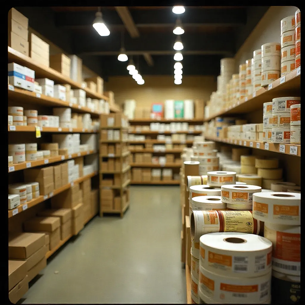 Hylde og opbevaringsmærker til kontor